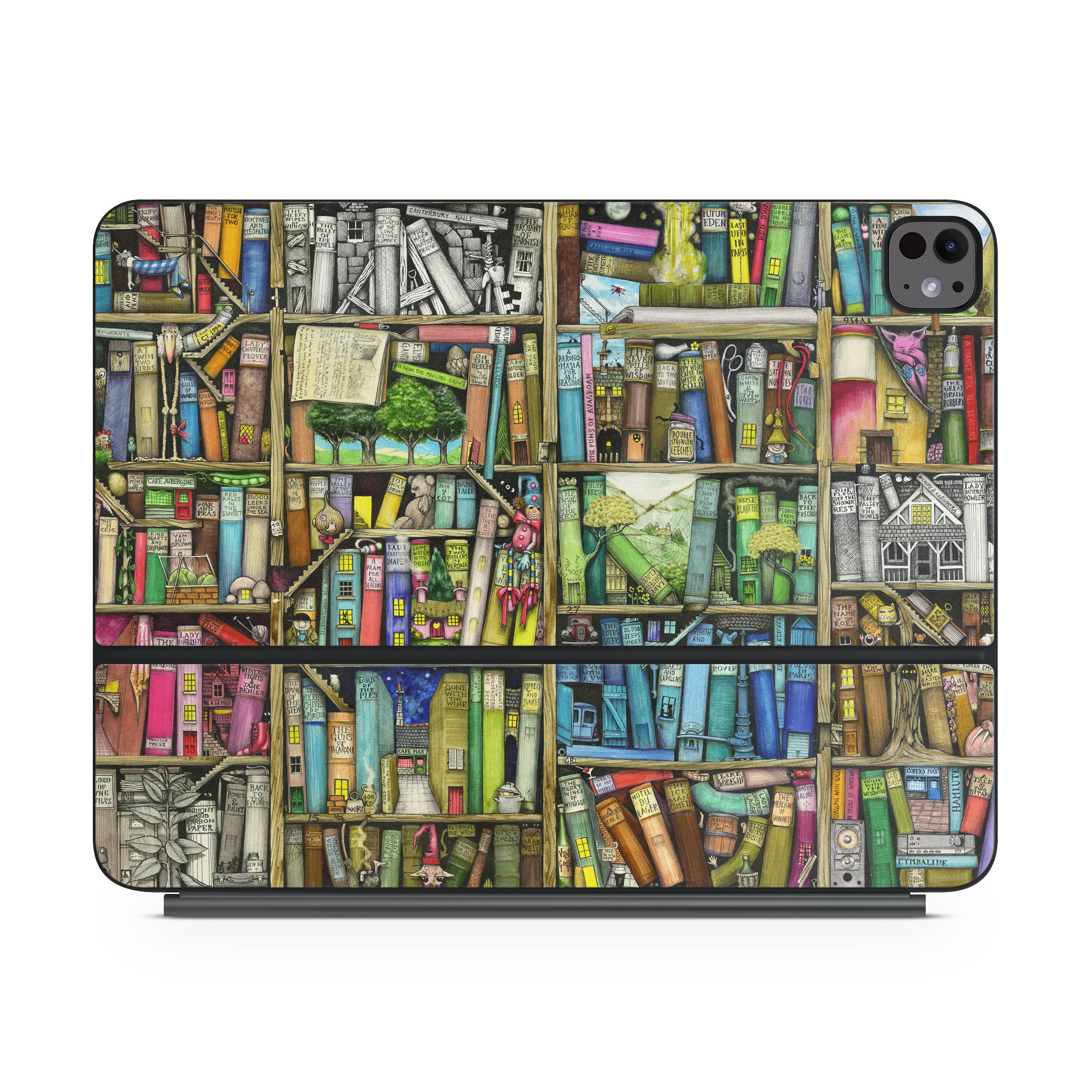 Bookshelf - Apple Magic Keyboard for iPad Skin