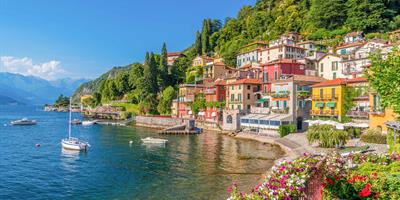 Beautiful Varenna waterfront Lake Como, Lombardy?400x200;crop