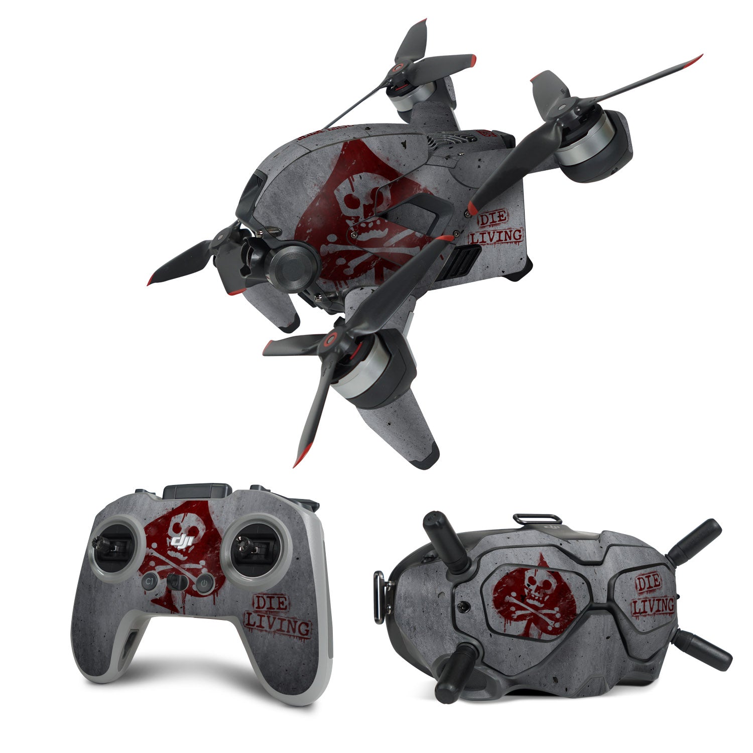 SOFLETE Die Living Bomber - DJI FPV Combo Skin