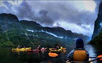 Family Fjord Paddle © Jason Beatty