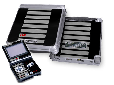 Retro - Nintendo GameBoy Advance SP Skin