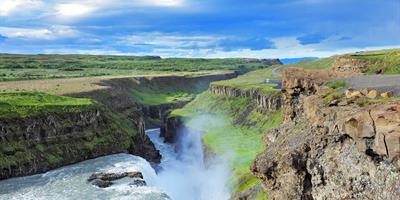 Gullfoss Waterfalls?400x200;crop