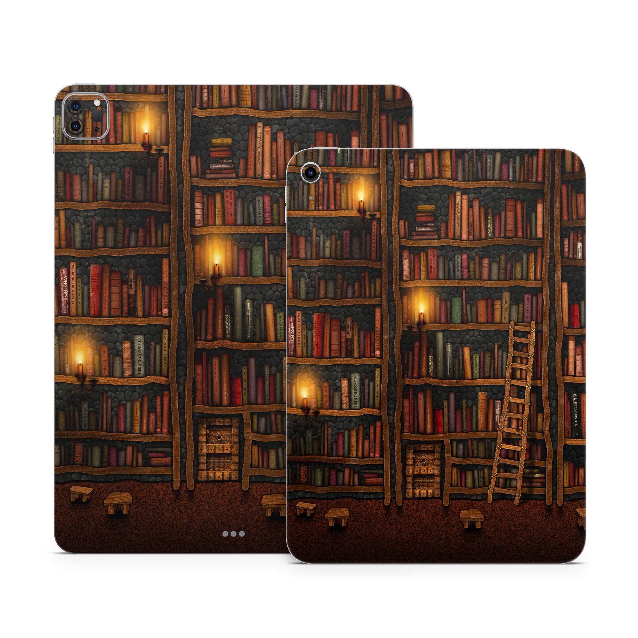 Library - Apple iPad Skin