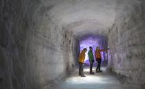 Into the Glacier Tunnel
