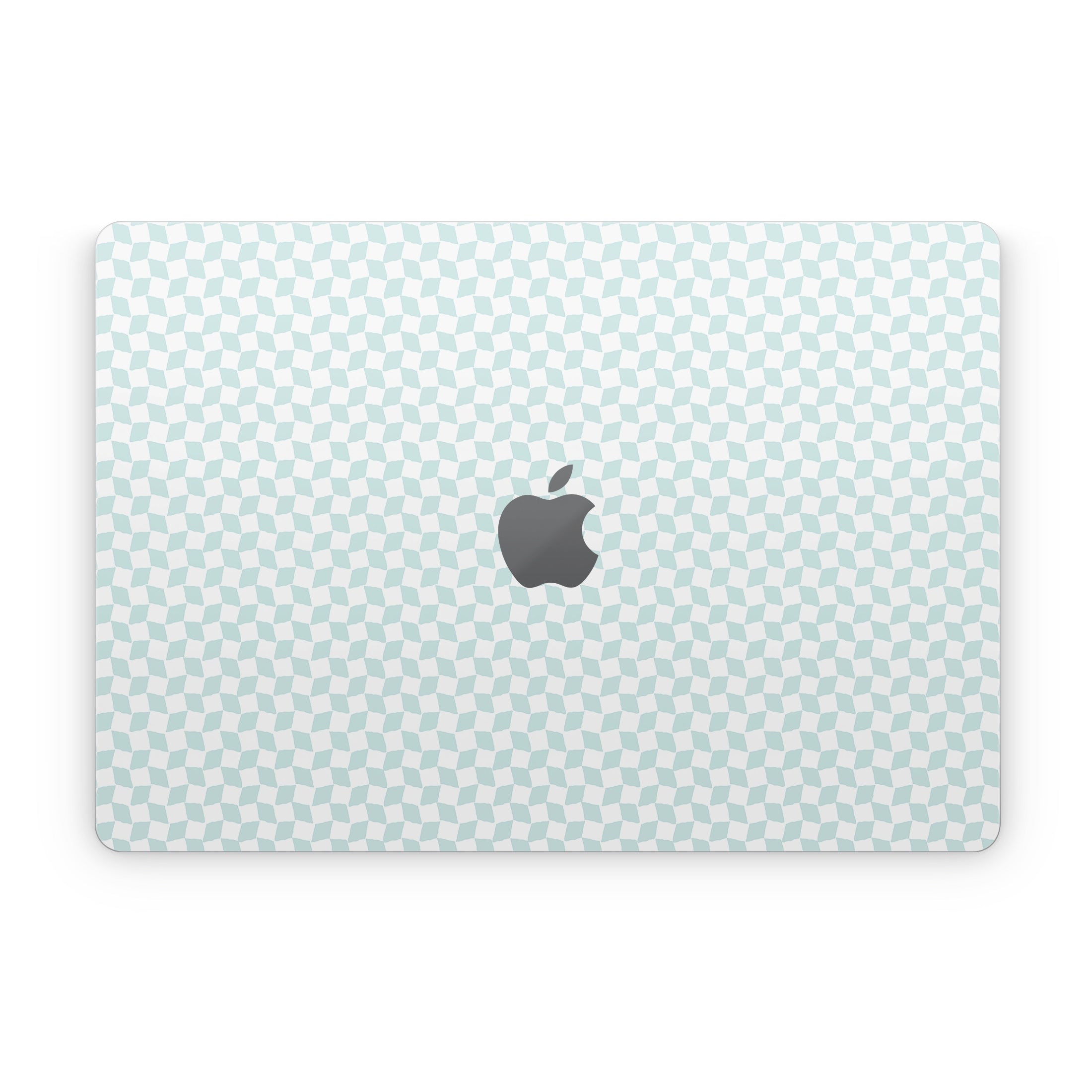 Checker Light Blue - Apple MacBook Skin