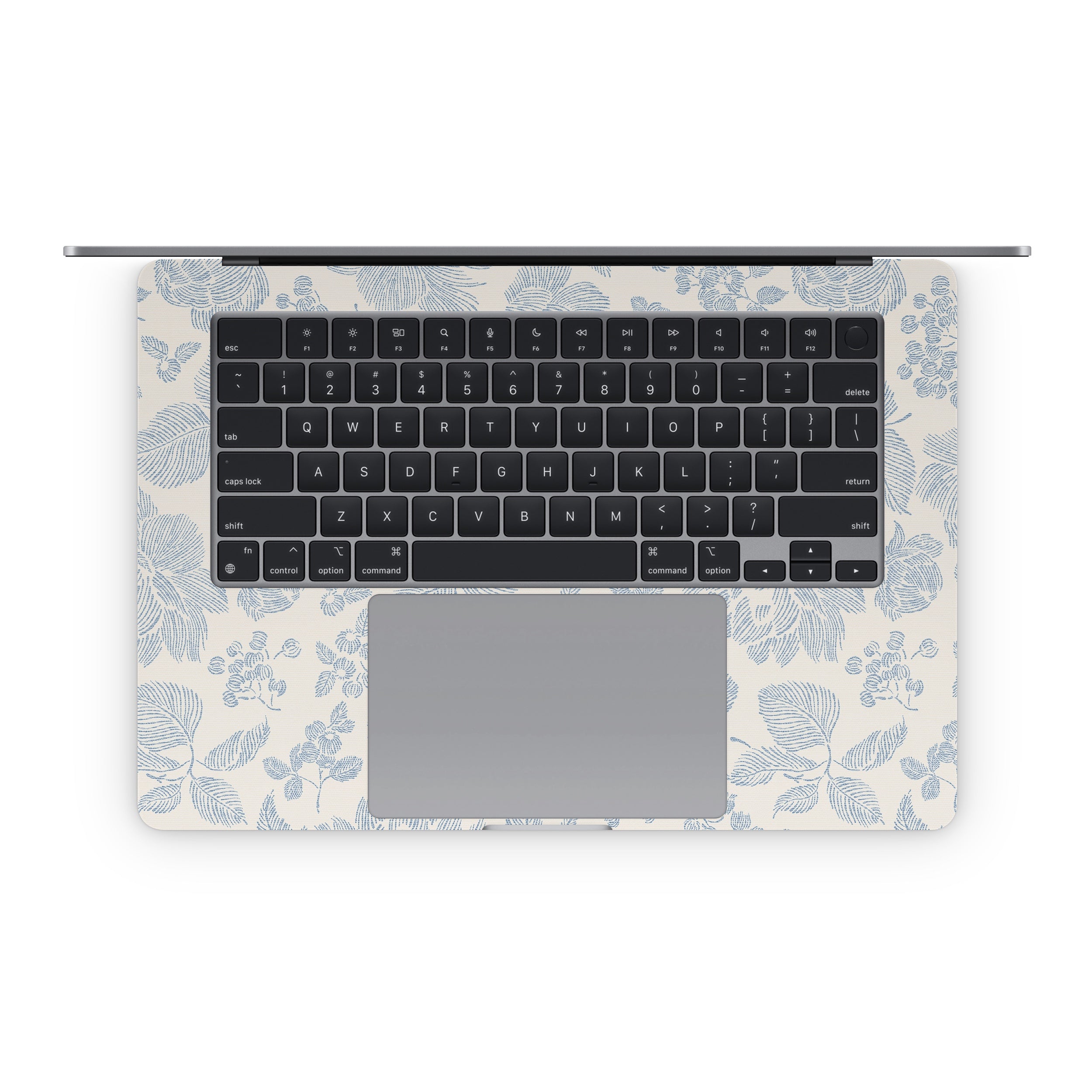 Peonies and Berries - Apple MacBook Skin