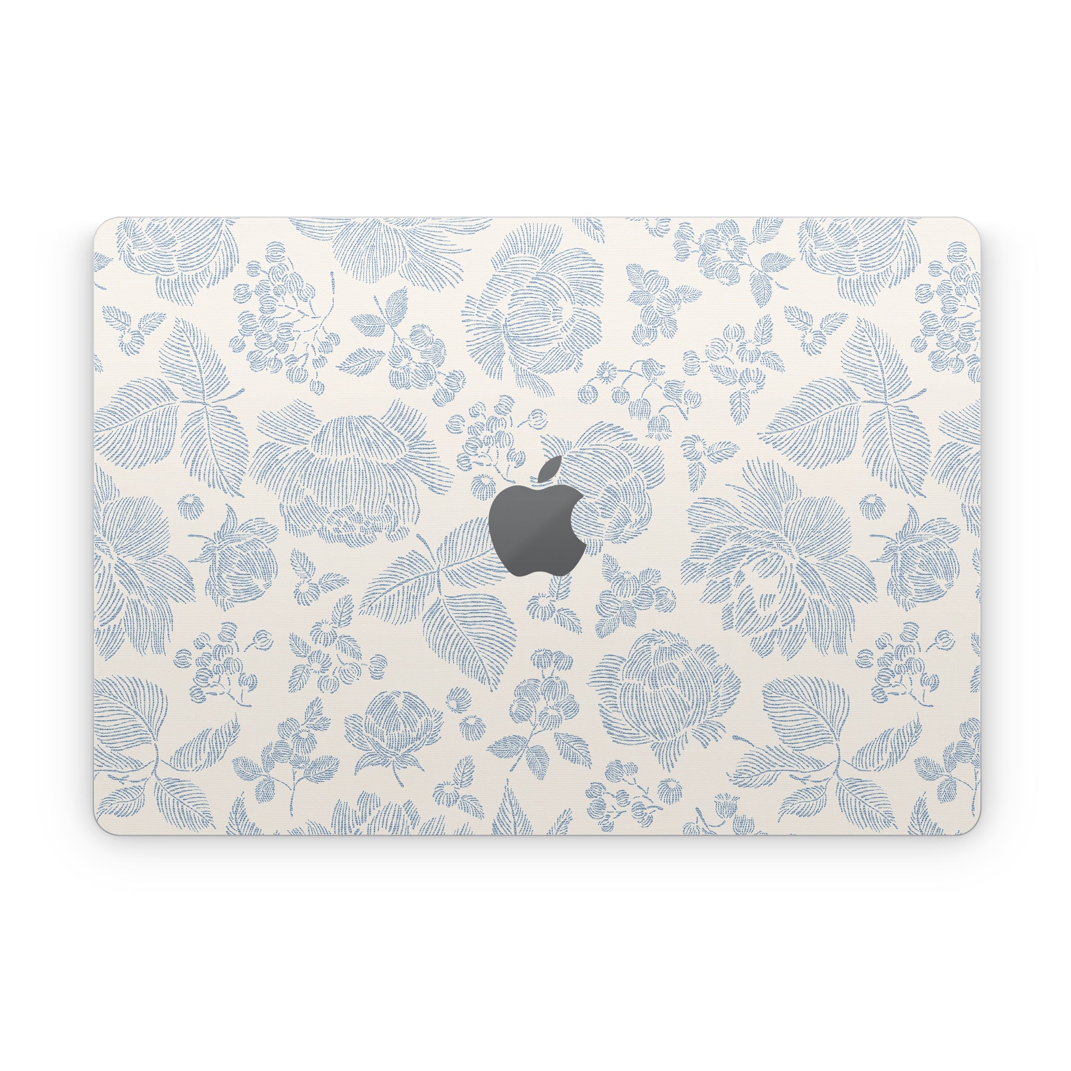 Peonies and Berries - Apple MacBook Skin