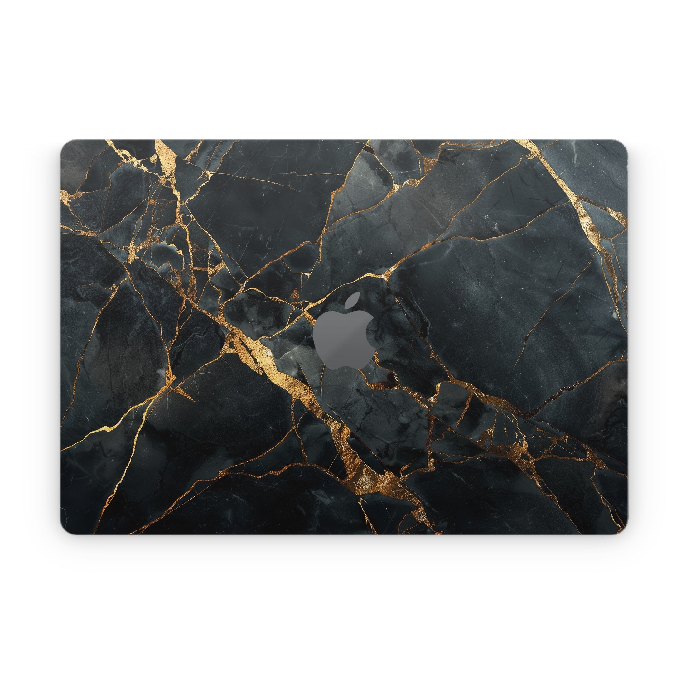Repaired Black Marble - Apple MacBook Skin