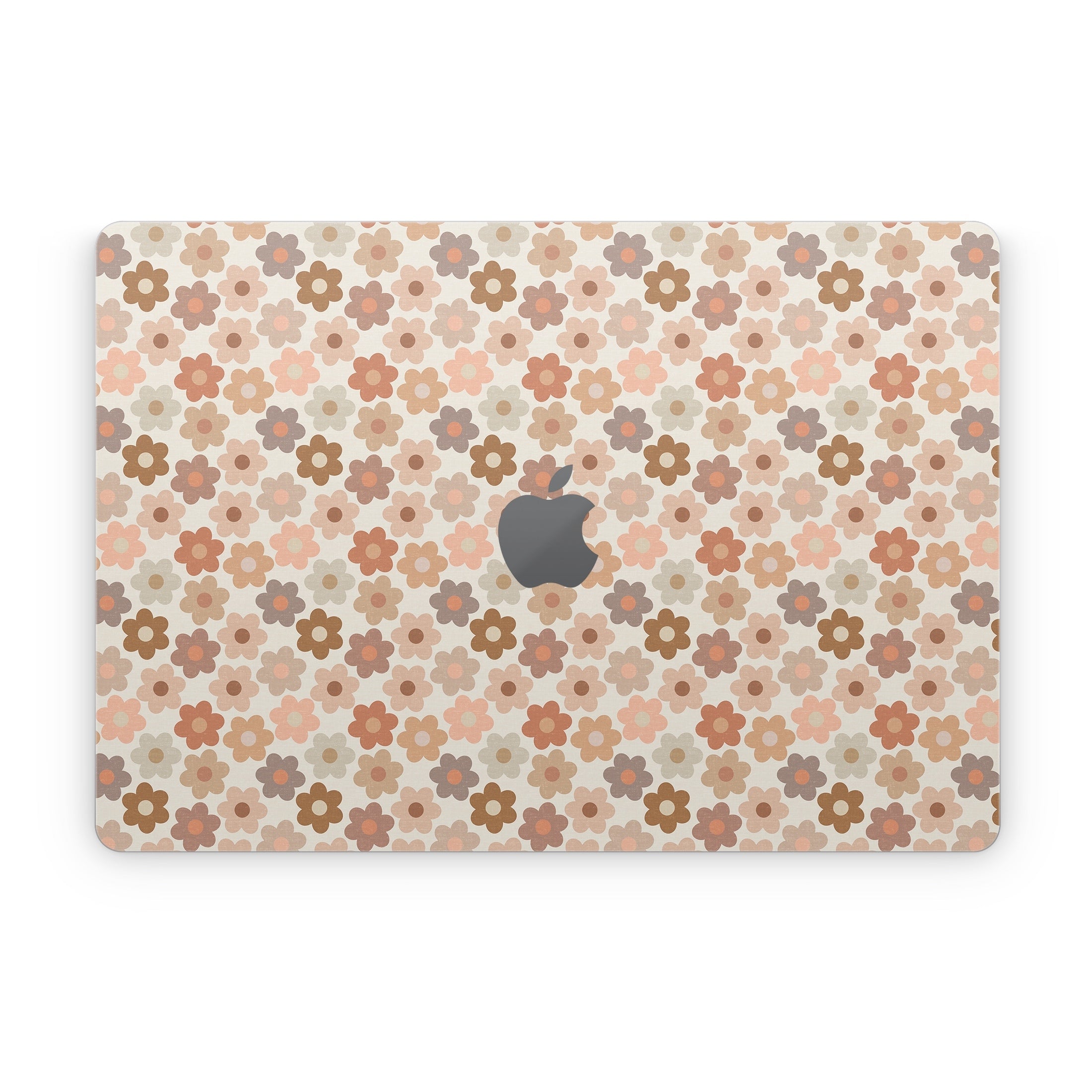 Terracotta Daisies - Apple MacBook Skin