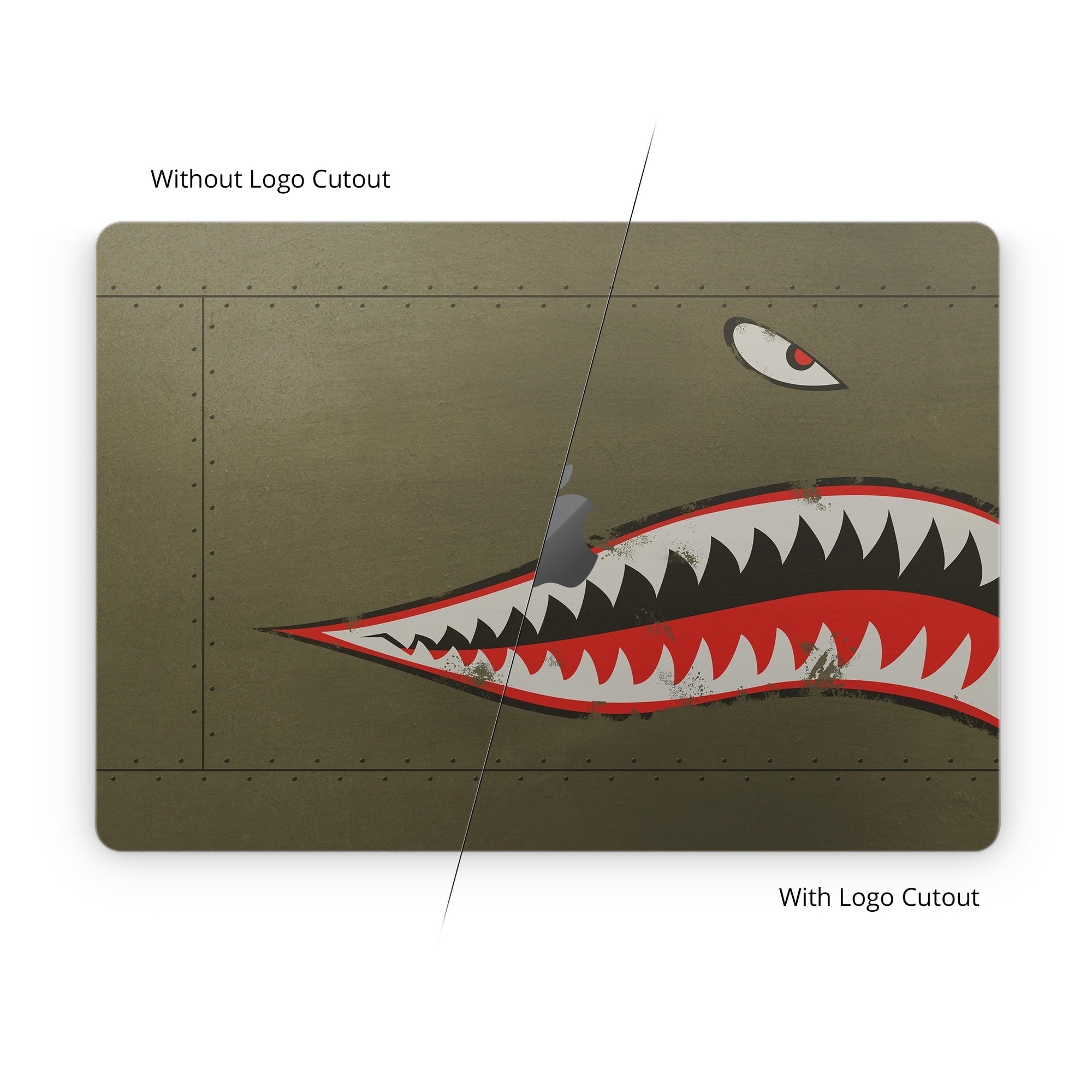 Shark Mouth - Apple MacBook Skin