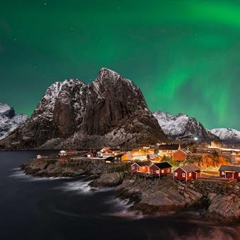 Northern Lights over Lofoten