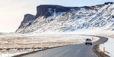 Driving in Iceland 