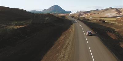 Road in North Iceland