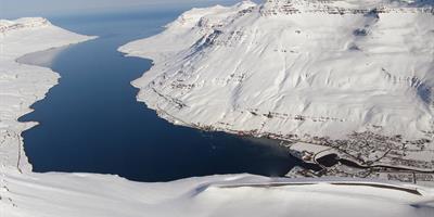 Seyðisfjörður in East Iceland