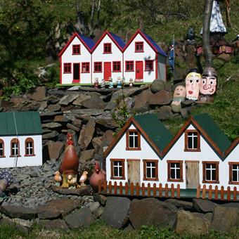 Petra's Stone Collection in Stöðvarfjörður