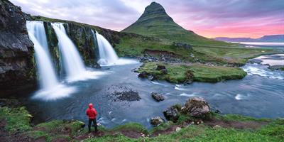 Sunset at Kirkjufell